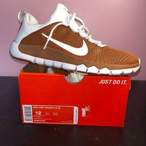 Mens Nike Free Trainer 5.0 TB Size 12 Texas Longhorns edition